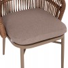 ΠΟΛΥΘΡΟΝΑ ΑΛΟΥΜΙΝΙΟΥ ORIN HM6265.03 ΚΑΠΟΥΤΣΙΝΟ- P.E.RATTAN ΣΕ ΦΥΣΙΚΟ 58x61x75Υεκ.