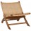 ΚΑΡΕΚΛΑ LOUNGE ΑΝΑΔΙΠΛΟΥΜΕΝΗ ANTIL HM9379.01 ΜΑΣΙΦ ΞΥΛΟ ΤEAK ΦΥΣΙΚΟ 66x77x67Yεκ.
