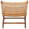 ΚΑΡΕΚΛΑ LOUNGE ΑΝΑΔΙΠΛΟΥΜΕΝΗ ANTIL HM9379.01 ΜΑΣΙΦ ΞΥΛΟ ΤEAK ΦΥΣΙΚΟ 66x77x67Yεκ.