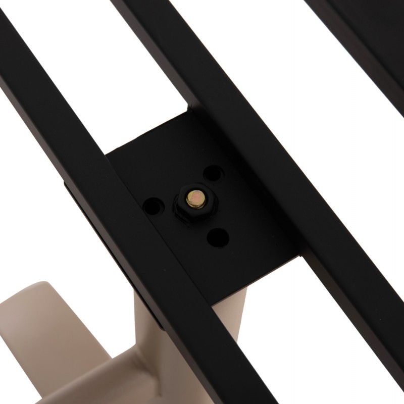 ΒΑΣΗ ΤΡΑΠΕΖΙΟΥ ΑΛΟΥΜΙΝΙΟΥ ΔΙΣΤΗΛΗ HM461.25 CAPPUCINO ΜΕ ΡΕΓΟΥΛΑΤΟΡΟΥΣ 100Χ60Χ73Υεκ.