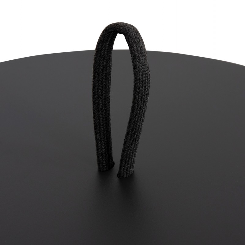 ΤΡΑΠΕΖΙ ΒΟΗΘΗΤΙΚΟ ΕΞ.ΧΩΡΟΥ MINO HM6432.01 ΑΛΟΥΜΙΝΙΟ & ΣΧΟΙΝΙ ΓΚΡΙ Φ47x53Υεκ