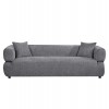 ΚΑΝΑΠΕΣ 3-ΘΕΣΙΟΣ ARCTIS HM3327.01 ΓΚΡΙ ΥΦΑΣΜΑ 229x88x88Υεκ.