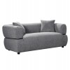 ΚΑΝΑΠΕΣ 2-ΘΕΣΙΟΣ ARCTIS HM3328.01 ΓΚΡΙ ΥΦΑΣΜΑ 169x88x88Υεκ.