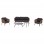 ΣΕΤ ΣΑΛΟΝΙ 5ΤΜΧ STERN HM6555.01 ΓΚΡΙ ΑΛΟΥΜΙΝΙΟ & OLEFIN--TWIST WICKER ΣΕ ΦΥΣΙΚΟ