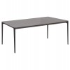 ΤΡΑΠΕΖΙ ΤΡΑΠΕΖΑΡΙΑΣ STAD HM6557.01 ΓΚΡΙ ΑΛΟΥΜΙΝΙΟ & SINTERED STONE TOP 180x90x74Υεκ