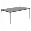 ΤΡΑΠΕΖΙ ΤΡΑΠΕΖΑΡΙΑΣ STAD HM6557.01 ΓΚΡΙ ΑΛΟΥΜΙΝΙΟ & SINTERED STONE TOP 180x90x74Υεκ
