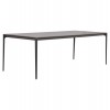 ΤΡΑΠΕΖΙ ΤΡΑΠΕΖΑΡΙΑΣ STAD HM6558.01 ΓΚΡΙ ΑΛΟΥΜΙΝΙΟ & SINTERED STONE TOP 220x100x75Υεκ