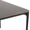 ΤΡΑΠΕΖΙ ΤΡΑΠΕΖΑΡΙΑΣ STAD HM6558.01 ΓΚΡΙ ΑΛΟΥΜΙΝΙΟ & SINTERED STONE TOP 220x100x75Υεκ