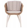 ΠΟΛΥΘΡΟΝΑ VICTUS HM6559.02 ΑΛΟΥΜΙΝΙΟ & OLEFIN ΜΠΕΖ-TWIST WICKER 60x62x76Yεκ