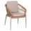 ΠΟΛΥΘΡΟΝΑ ΑΛΟΥΜΙΝΙΟΥ GALDIN HM6272.03 ΚΑΠΟΥΤΣΙΝΟ-P.E.RATTAN-ΜΠΕΖ ΥΦΑΣΜΑ 65x60x76Υεκ