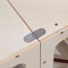 ΠΥΡΓΟΣ ΕΚΜΑΘΗΣΗΣ ΜΕ ΠΙΝΑΚΑ RICKI HM18345.01 ΞΥΛΟ ΠΕΥΚΟΥ ΦΥΣΙΚΟ 37x40x84Υεκ