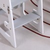 ΠΥΡΓΟΣ ΕΚΜΑΘΗΣΗΣ ΜΕ ΠΙΝΑΚΑ RICKI HM18345.03 ΞΥΛΟ ΠΕΥΚΟΥ ΛΕΥΚΟ/ΓΚΡΙ 37x40x84Υεκ