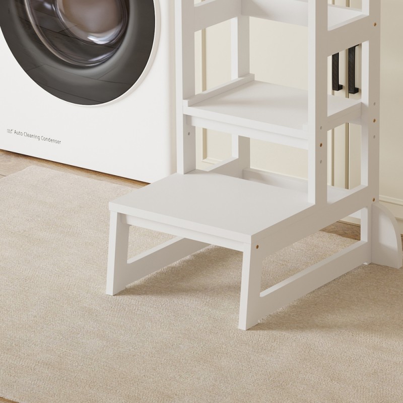 ΠΥΡΓΟΣ ΕΚΜΑΘΗΣΗΣ τ.MONTESSORI PEPE HM9291.03 ΞΥΛΟ ΠΕΥΚΟΥ ΛΕΥΚΟ 45.7x51x90Υεκ