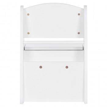 ΠΑΙΔΙΚΟ ΚΑΡΕΚΛΑΚΙ ΜΕ ΑΠΟΘ.ΧΩΡΟ RICKI HM18343.03 ΚΟΝΤΡΑΠΛΑΚΕ/MDF ΛΕΥΚΟ 33x43x47Υεκ