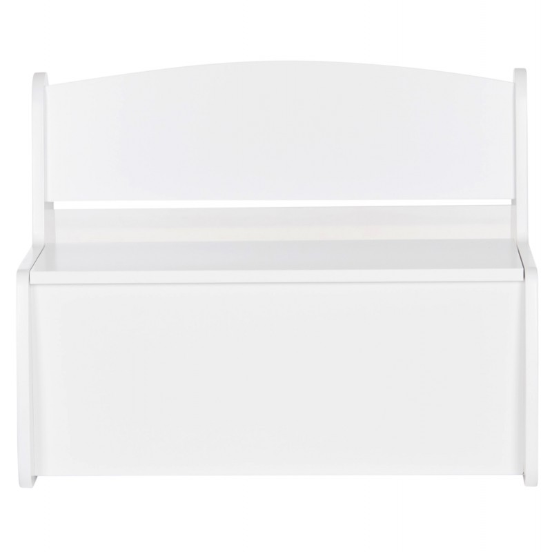 ΠΑΓΚΑΚΙ ΠΑΙΔΙΚΟ ΜΕ ΑΠΟΘ.ΧΩΡΟ RICKI HM18342.03 MDF & ΚΟΝΤΡΑΠΛΑΚΕ ΛΕΥΚΟ 63x43x47Υεκ