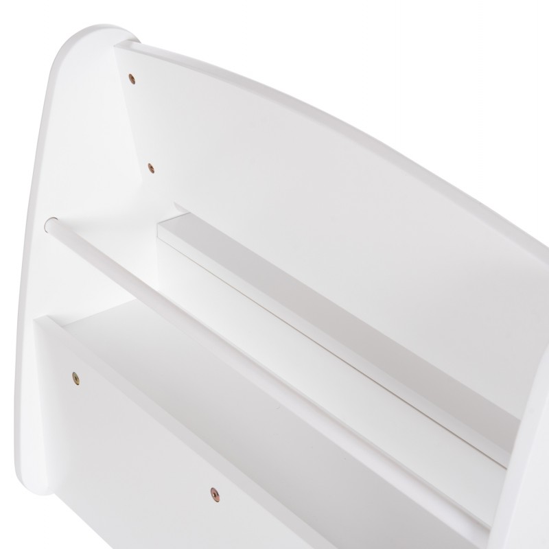 ΠΑΓΚΑΚΙ ΠΑΙΔΙΚΟ ΜΕ ΑΠΟΘ.ΧΩΡΟ RICKI HM18342.03 MDF & ΚΟΝΤΡΑΠΛΑΚΕ ΛΕΥΚΟ 63x43x47Υεκ