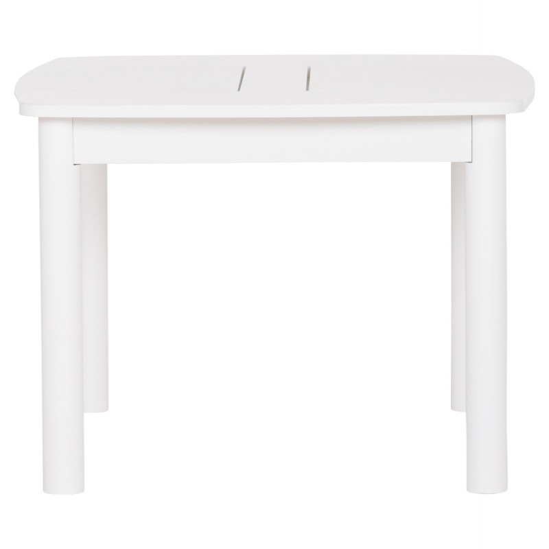 ΤΡΑΠΕΖΑΚΙ ΠΑΙΔΙΚΟ ΜΕ ΑΠΟΘ.ΧΩΡΟΥΣ RICKI HM18339.03 MDF & ΣΥΜΗΔΑ ΣΕ ΛΕΥΚΟ 65x65x47Υεκ