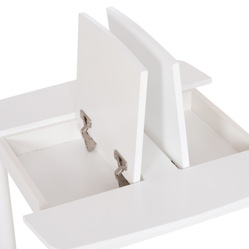 ΤΡΑΠΕΖΑΚΙ ΠΑΙΔΙΚΟ ΜΕ ΑΠΟΘ.ΧΩΡΟΥΣ RICKI HM18339.03 MDF & ΣΥΜΗΔΑ ΣΕ ΛΕΥΚΟ 65x65x47Υεκ