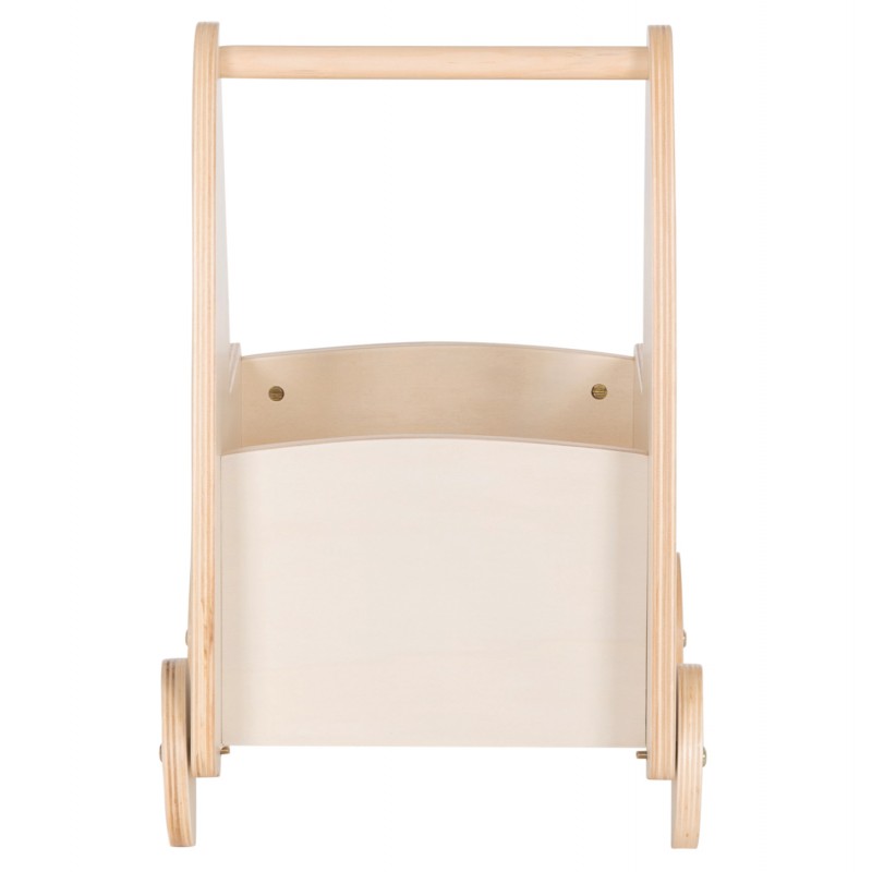 ΠΑΙΔΙΚΟ ΤΡΟΛΕΥ/ΚΑΡΟΤΣΑΚΙ RICKI HM18341.01 MDF & ΚΟΝΤΡΑΠΛΑΚΕ ΦΥΣΙΚΟ 33x45x50Υεκ