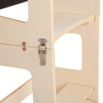 ΠΥΡΓΟΣ ΕΚΜΑΘΗΣΗΣ ΜΕ ΠΙΝΑΚΑ RICKI HM18344.01 ΞΥΛΟ ΠΕΥΚΟΥ ΦΥΣΙΚΟ 43x32x84Υεκ