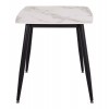 ΤΡΑΠΕΖΙ RAVEN HM9854.04 ΚΕΡΑΜΙΚΟ TOP ΜΕ ΟΨΗ ΜΑΡΜΑΡΟΥ τ.CALACATTA 120x70x73Υεκ.