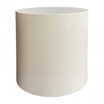 ΤΡΑΠΕΖΙ ΒΟΗΘΗΤΙΚΟ ΣΤΡΟΓΓΥΛΟ KYOKO HM6592.02 ΜΠΕΖ FIBER CEMENT Φ40x43Υεκ.