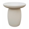 ΤΡΑΠΕΖΙ ΒΟΗΘΗΤΙΚΟ ΣΤΡΟΓΓΥΛΟ HIKARI HM6593.02 ΜΠΕΖ FIBER CEMENT Φ46x48Υεκ.