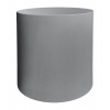 ΤΡΑΠΕΖΙ ΒΟΗΘΗΤΙΚΟ ΣΤΡΟΓΓΥΛΟ KYOKO HM6592.01 ΓΚΡΙ FIBER CEMENT Φ40x43Υεκ.