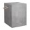 ΣΚΑΜΠΟ ΤΕΤΡΑΓΩΝΟ ΜΕ ΧΕΡΟΥΛΙΑ ZAK HM6581.01 FIBER CEMENT ΣΕ ΓΚΡΙ 36x36x43Υεκ