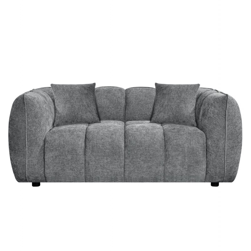 ΚΑΝΑΠΕΣ 2-ΘΕΣΙΟΣ LYKKE HM3324.01 ΓΚΡΙ ΥΦΑΣΜΑ 172x89x70Υεκ.