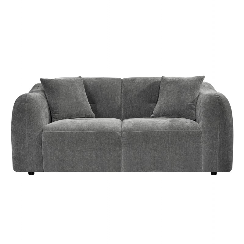 ΚΑΝΑΠΕΣ 2-ΘΕΣΙΟΣ JUNOA HM3334.01 ΓΚΡΙ ΥΦΑΣΜΑ 172x89x74Υεκ