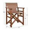 ΣΕΤ ΤΡΑΠΕΖΑΡΙΑΣ ΕΞ.ΧΩΡΟΥ LIMNOS 5ΤΜΧ HM10871.01 ΞΥΛΟ ΟΞΙΑΣ ΚΑΡΥΔΙ-TEXTILENE ΜΟΚΑ