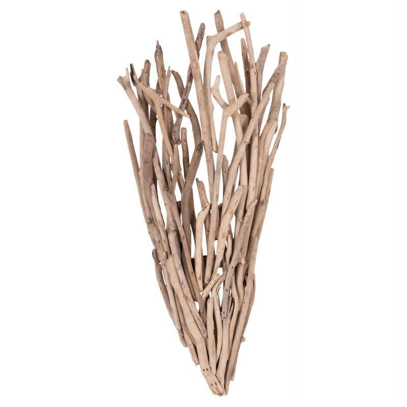 ΑΠΛΙΚΑ ΤΟΙΧΟΥ VEKNA HM4876 DRIFTWOOD ΣΕ ΦΥΣΙΚΟ 43x15(πάχος)x100Υεκ.[1xΕ27]