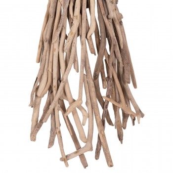 ΑΠΛΙΚΑ ΤΟΙΧΟΥ VEKNA HM4876 DRIFTWOOD ΣΕ ΦΥΣΙΚΟ 43x15(πάχος)x100Υεκ.[1xΕ27]