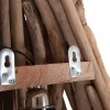 ΑΠΛΙΚΑ ΤΟΙΧΟΥ VEKNA HM4876 DRIFTWOOD ΣΕ ΦΥΣΙΚΟ 43x15(πάχος)x100Υεκ.[1xΕ27]