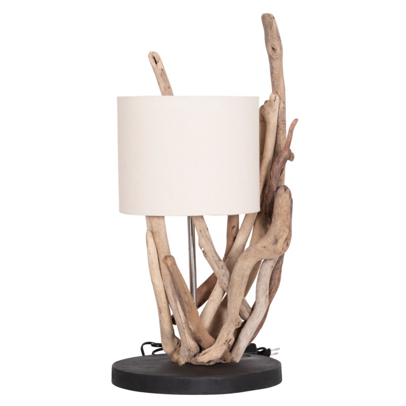 ΕΠΙΤΡΑΠΕΖΙΟ ΦΩΤΙΣΤΙΚΟ BRAMBLE HM4873 DRIFTWOOD & ΛΕΥΚΟ ΚΑΠΕΛΟ Φ28x65Υεκ.