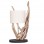 ΕΠΙΤΡΑΠΕΖΙΟ ΦΩΤΙΣΤΙΚΟ BRAMBLE HM4873 DRIFTWOOD & ΛΕΥΚΟ ΚΑΠΕΛΟ Φ28x65Υεκ.