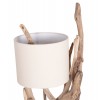 ΕΠΙΤΡΑΠΕΖΙΟ ΦΩΤΙΣΤΙΚΟ BRAMBLE HM4873 DRIFTWOOD & ΛΕΥΚΟ ΚΑΠΕΛΟ Φ28x65Υεκ.