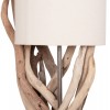 ΕΠΙΤΡΑΠΕΖΙΟ ΦΩΤΙΣΤΙΚΟ BRAMBLE HM4873 DRIFTWOOD & ΛΕΥΚΟ ΚΑΠΕΛΟ Φ28x65Υεκ.