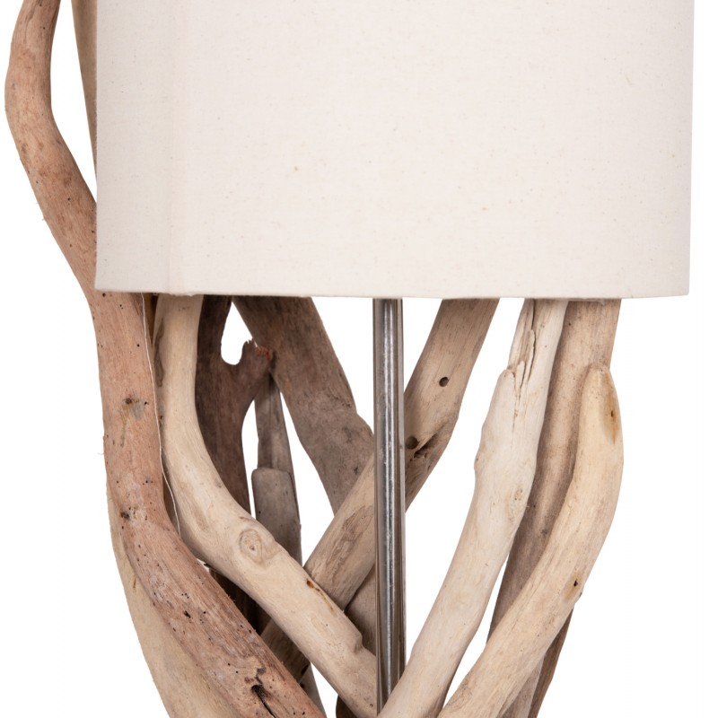 ΕΠΙΤΡΑΠΕΖΙΟ ΦΩΤΙΣΤΙΚΟ BRAMBLE HM4873 DRIFTWOOD & ΛΕΥΚΟ ΚΑΠΕΛΟ Φ28x65Υεκ.
