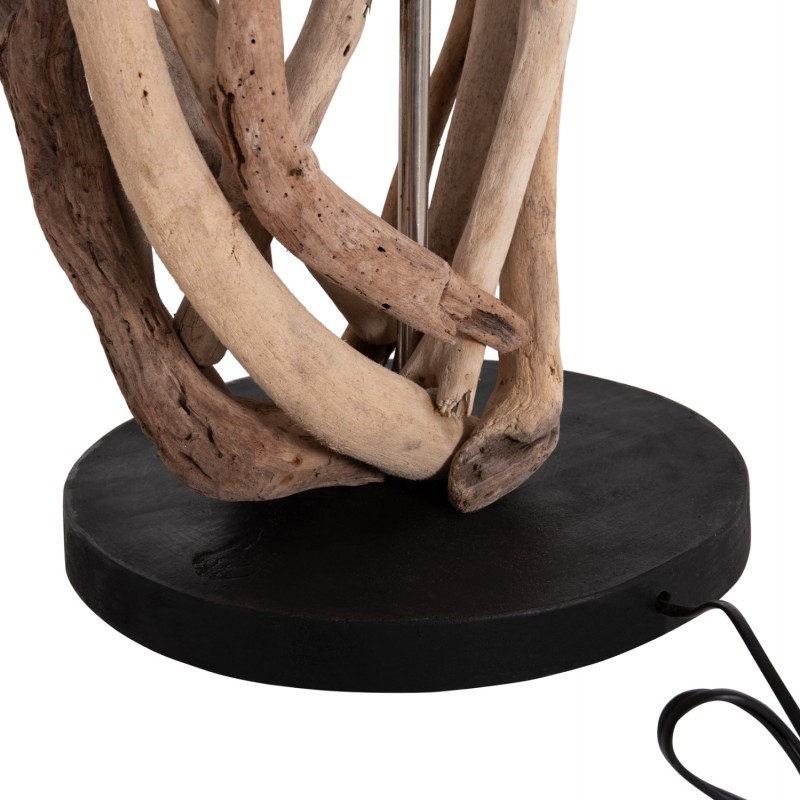 ΕΠΙΤΡΑΠΕΖΙΟ ΦΩΤΙΣΤΙΚΟ BRAMBLE HM4873 DRIFTWOOD & ΛΕΥΚΟ ΚΑΠΕΛΟ Φ28x65Υεκ.