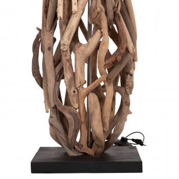 ΔΙΑΚΟΣΜΗΤΙΚΟ ΦΩΤΙΣΤΙΚΟ ΔΑΠΕΔΟΥ ALTAR HM4872 DRIFTWOOD--ΛΕΥΚΟ PVC Φ44.5x167Υεκ.