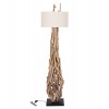 ΔΙΑΚΟΣΜΗΤΙΚΟ ΦΩΤΙΣΤΙΚΟ ΔΑΠΕΔΟΥ ALTAR HM4872 DRIFTWOOD--ΛΕΥΚΟ PVC Φ44.5x167Υεκ.