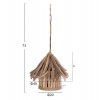 ΦΩΤΙΣΤΙΚΟ ΟΡΟΦΗΣ ΚΡΕΜΑΣΤΟ TREIT HM4874 DRIFTWOOD ΣΕ ΦΥΣΙΚΟ Φ40x73Υεκ [1xΕ27]
