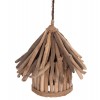 ΦΩΤΙΣΤΙΚΟ ΟΡΟΦΗΣ ΚΡΕΜΑΣΤΟ TREIT HM4874 DRIFTWOOD ΣΕ ΦΥΣΙΚΟ Φ40x73Υεκ [1xΕ27]