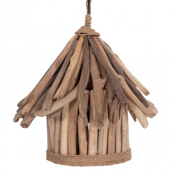 ΦΩΤΙΣΤΙΚΟ ΟΡΟΦΗΣ ΚΡΕΜΑΣΤΟ TREIT HM4874 DRIFTWOOD ΣΕ ΦΥΣΙΚΟ Φ40x73Υεκ [1xΕ27]