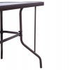 ΣΕΤ ΤΡΑΠΕΖΑΡΙΑΣ 5ΤΜΧ ADAM HM10897.02 ΤΡΑΠΕΖΙ 110x60εκ & 4 ΠΟΛΥΘΡΟΝΕΣ--ΚΑΦΕ