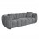 ΚΑΝΑΠΕΣ 3-ΘΕΣΙΟΣ LYKKE HM3323.01 ΓΚΡΙ ΥΦΑΣΜΑ 229x89x70Υεκ