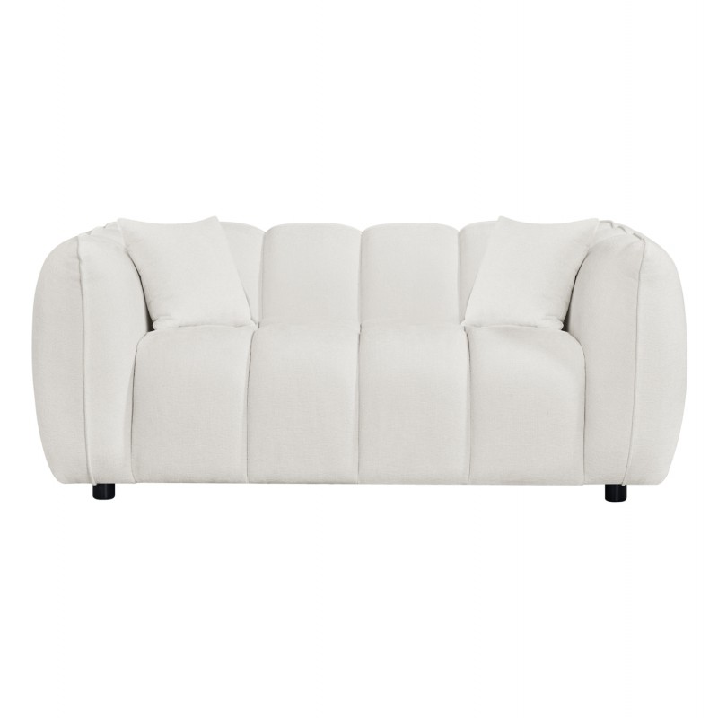 ΚΑΝΑΠΕΣ 2-ΘΕΣΙΟΣ LYKKE HM3324.02 ΕΚΡΟΥ ΥΦΑΣΜΑ 172x89x70Υεκ.
