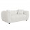 ΚΑΝΑΠΕΣ 2-ΘΕΣΙΟΣ LYKKE HM3324.02 ΕΚΡΟΥ ΥΦΑΣΜΑ 172x89x70Υεκ.